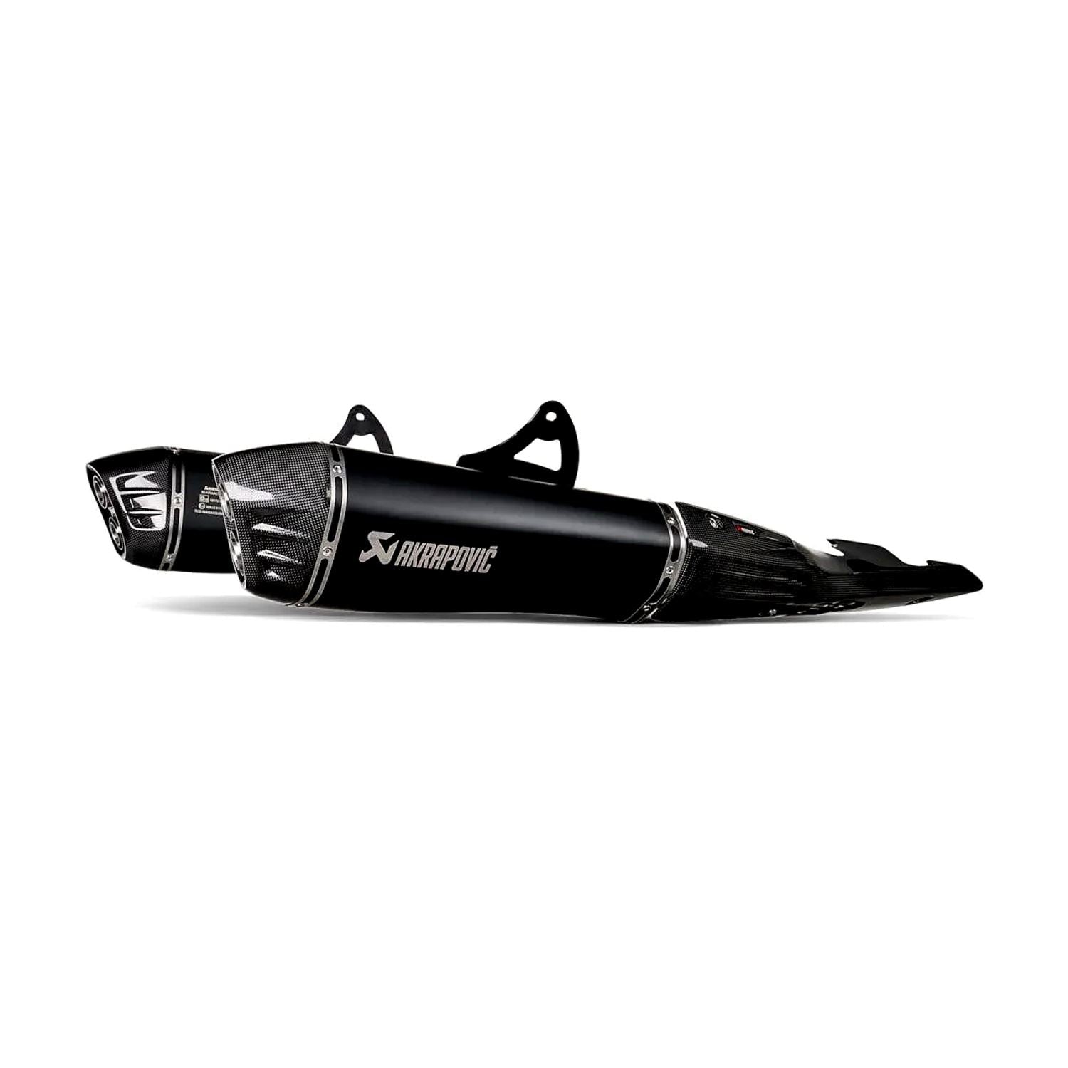 Akrapovic Titanium Black Line Slip On Silencer For Suzuki GSX 1300 R ABS Hayabusa Power Edition 2024-2026